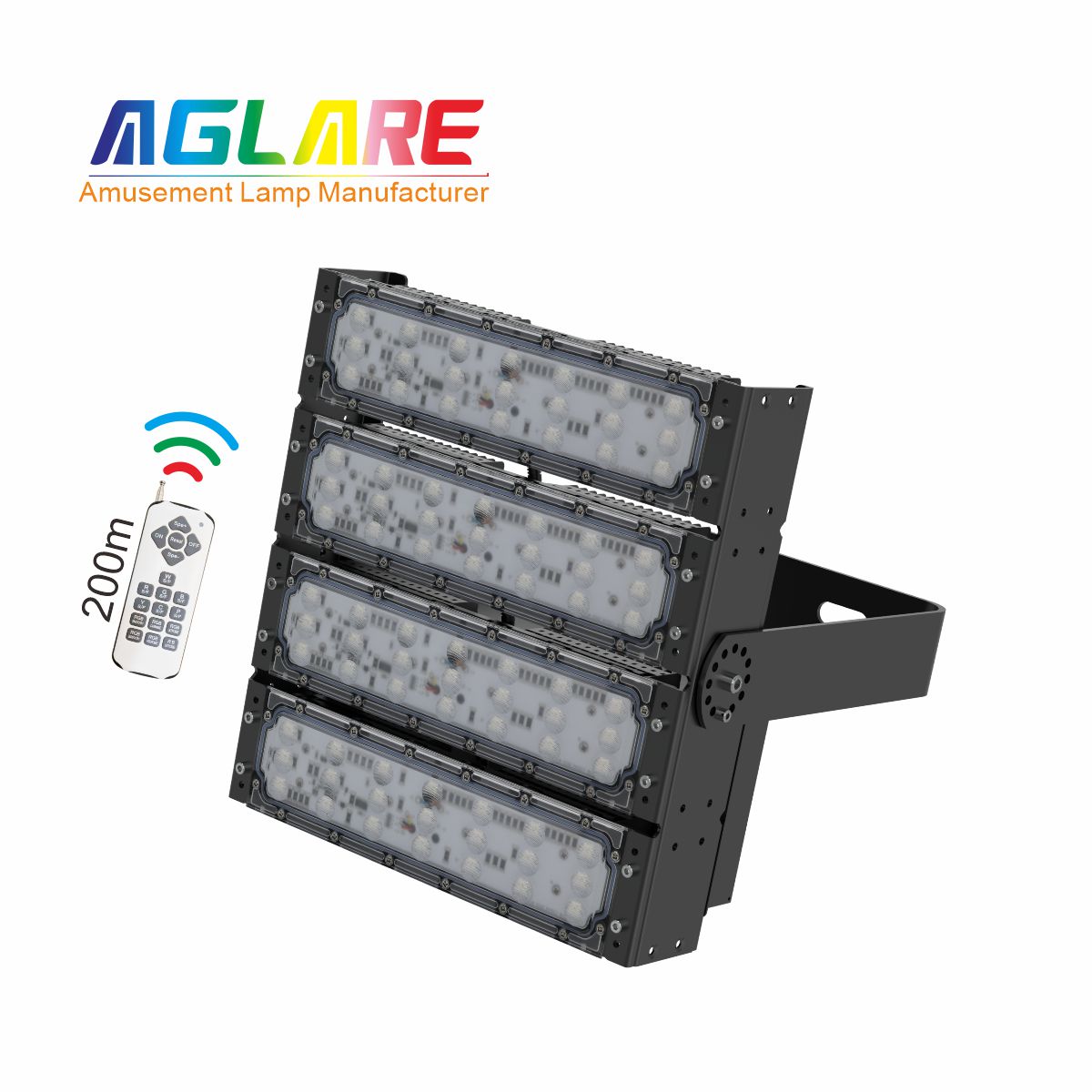 200W RGB彩色投光灯,变色户表射灯带？仄